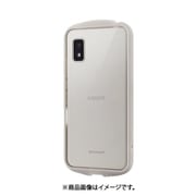 AQUOS Wish2/Wish 用 耐衝撃背面クリアケース madeu アイボリー LP-21WQ3SCPIV