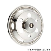 丸型ナットカバー 樹脂/クロームメッキ 高さ51mm ナットサイズ41mm 6個入 500372
