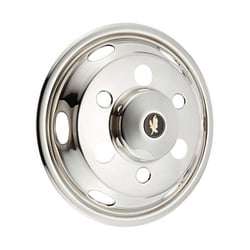 丸型ナットカバー ISO33mm 樹脂/クロームメッキ 高さ60mm 10個入 500390