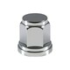 フラットナットカバー ISO33mm 樹脂/クロームメッキ 高さ51mm 10個入 500444