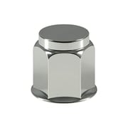 フラットナットカバー 41mm 樹脂/クロームメッキ 高さ51mm 8個入 500446