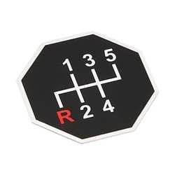 503708 [シフトパターンステッカー No.8 ブルーテックキャンター]