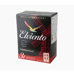 エルヴィエント テンプラニーリョ バックインボックス 12.5度 3000ml [赤ワイン]