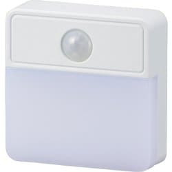 薄型LEDナイトライト 明暗人感センサー式 屋内用 電球色 NIT-ALA6JSQ-WL