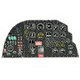 YMA4864 1/48 ディティールアップパーツ A-20Cボストン/ハボック・着色計器板・イタレリ用 [プラモデル用パーツ]
