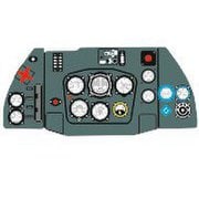 YMA7303 1/72 ディティールアップパーツ Me163B-0コメート・着色計器板・アカデミー用 [プラモデル用パーツ]
