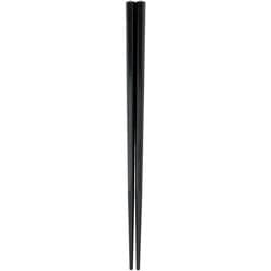 SPS 樹脂箸 五角 21cm ブラック 10膳入 日本製 NH-08J