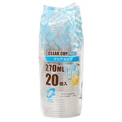 クリアカップ 270ml クリア 20個 SD-153
