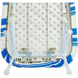 （まとめ） ストリックスデザイン PCアイロン台マリンボーダー HS-641 1台 〔×5セット〕 : ストリックスデザイン アイロン台 約60×36×19cm マリン