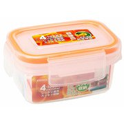 4点ロック 保存容器 長方形 180ml HT-115