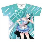 アイドルマスター シャイニーカラーズ フルグラフィックTシャツ Lサイズ ピアプロキャラクターズ D 初音ミク [キャラクターグッズ]