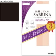 SP813L サブリナ パンティストッキング 3足組 ひきしめシェイプ LL ブラック