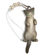 N-2709 [猫どん LadyCat vol.7 ロシアンブルー ビーズストラップ]