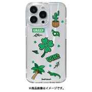 BW22010i13PGN [iPhone 13 Pro用 オーロラケース Green]