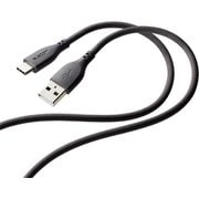 MPA-ACSS10GY [USBケーブル USB A to USB C シリコン素材 RoHS 簡易パッケージ 1m グレー]