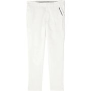 22SS 012-2131009-030-5 [ゴルフパンツ メンズ PLUSCOOL シャンブレー スリムロングパンツ サイズ：5 ホワイト]