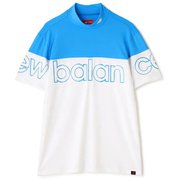 22SS 012-2166002-030-6 [ゴルフシャツ メンズ インターロックピケ 半袖 モックネック プルオーバー サイズ：6 ホワイト]