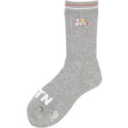 22SS 012-2186502-020-FR [ソックス レディース ドラロン綿 消臭糸 ミディアムショートソックス 22～24cm グレー]