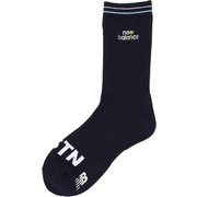 22SS 012-2186502-120-FR [ソックス レディース ドラロン綿 消臭糸 ミディアムショートソックス 22～24cm ネイビー]