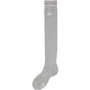 22SS 012-2186503-020-FR [ゴルフソックス レディース ドラロン綿 消臭糸 オーバーニーソックス 22～24cm グレー]