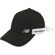 22SS 012-2187503-010-FR [クローズドメッシュ りぼん 6パネルキャップ レディース ブラック]