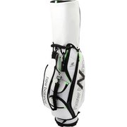 22SS 012-2980002-030 [オックス×ハニカムエンボスポリウレタン キャディバッグ 9.5型（46インチ対応） 男女兼用 ホワイト]