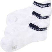 22SS 012-2986002-030-FR [ゴルフソックス メンズ ドラロン綿 アンクルソックス 3足セット 25～27cm ホワイト]