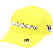 22SS 012-2987501-060-FR [ゴルフキャップ レディース COOLMAX ボストンテリア 6パネルキャップ イエロー]