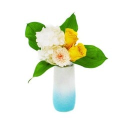 プリザーブドフラワー 鈴 （イエロー） 花器なし AKM-010