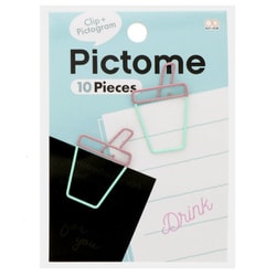 限定 クリップ Pictome（ピクトメ） ドリンク S3622177