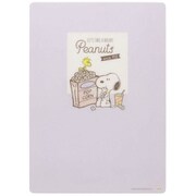 限定 下敷 PEANUTS Snacktime ポップコーン S4139135
