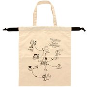 S2318288 [限定 巾着バッグ PEANUTS 相関図2 アイボリー]