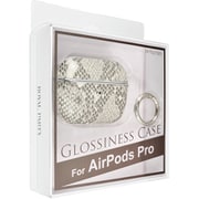 ROYALPARTY GLOSSINESS CASE/パイソン/アッシュ AirPods Pro用 MD-75008-2