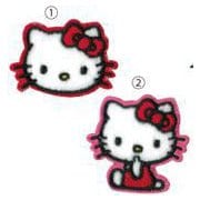 HK1011 ハローキティ 2Pアイロンパッチ ハローキティ [キャラクターグッズ]