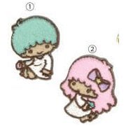 SR1099 サンリオキャラクターズ 2Pアイロンパッチ リトルツインスターズ [キャラクターグッズ]