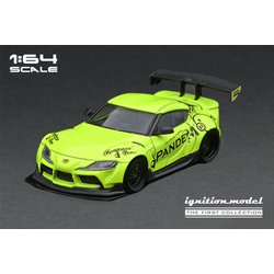 IG2838 1/64 PANDEM スープラ A90 イエローグリーン [ダイキャストミニカー]