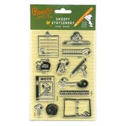 スヌーピークリアスタンプシート002 SNOOPY STATIONERY 2209-002