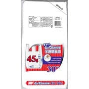 Kitchen Cornerとって付ポリ袋 半透明 乳白 45L 30P KC-45F