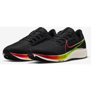エア ズーム ペガサス 38 DQ4994 010 BLACK/VOLT-GREEN STRIKE-TOTAL ORANGE 26.5cm [ランニングシューズ メンズ]