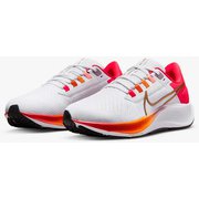 ウィメンズ エア ズーム ペガサス 38 DQ5038 100 WHITE/METALLIC GOLD-SIREN RED 24.5cm [ランニングシューズ レディース]