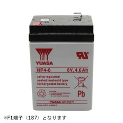制御弁式鉛蓄電池 6V NP4-6