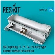 U72-0169 1/72 ディティールアップパーツ ライトニング F1、F2、T4、F2A用 初期型アフターバーナー （エアフィックス用） [プラモデル用パーツ]