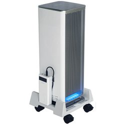 CO2センサー搭載 静電気フィルタ式 コードレス空気清浄機 20畳 BA-300-CO2-BK1