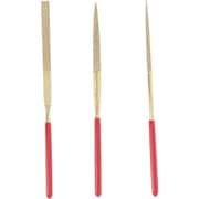 チタン コーティング ダイヤモンドヤスリ 3本組 140mm