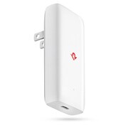 USB AC充電器 PlugBug Slim 20W USB-C×1 折りたたみ式プラグ採用 ホワイト TWS-OT-000023