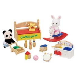 ヨドバシ Com エポック社 Epoch Df シルバニアファミリー おもちゃいっぱいセット しろウサギ パンダの赤ちゃん 通販 全品無料配達