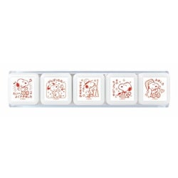 SE5-008 浸透印せんせいスタンプ PEANUTS スヌーピー [キャラクターグッズ]