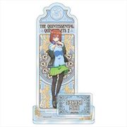 五等分の花嫁∬ アクリルスタンドJr. アールヌーボーアート Ver. 中野三玖 [キャラクターグッズ]