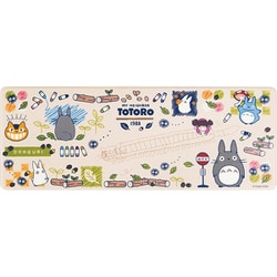 となりのトトロ おえかき ロングマット 45×120cm ベージュ
