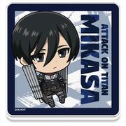 進撃の巨人 アクリルコースター vol.1 ミカサ [キャラクターグッズ]
